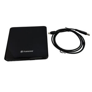 Transcend TS8XDVDS-K Slim External USB DVD±RW Drive Black